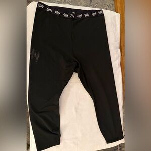 YITTY Black Major Label Shaping High Waist Leggings 7/8